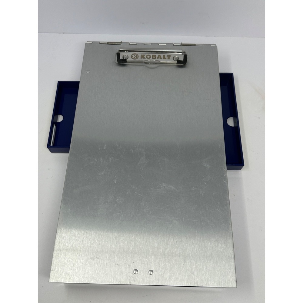 Kobalt Heavy Duty Jobsite Clipboard Case Storage Organizer Contractor File V3